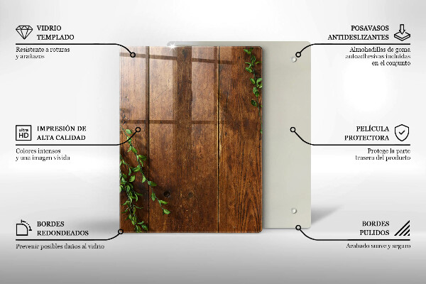 Worktop protector Abstraction gold