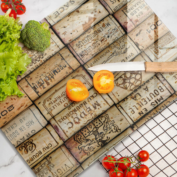 Worktop protector Old wine corks