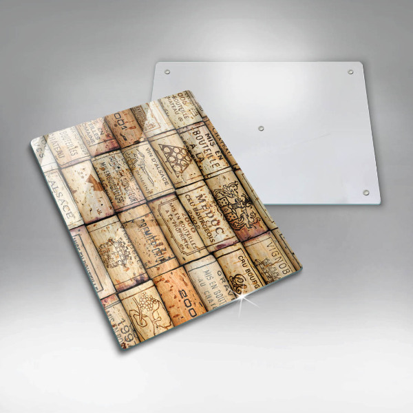 Worktop protector Old wine corks