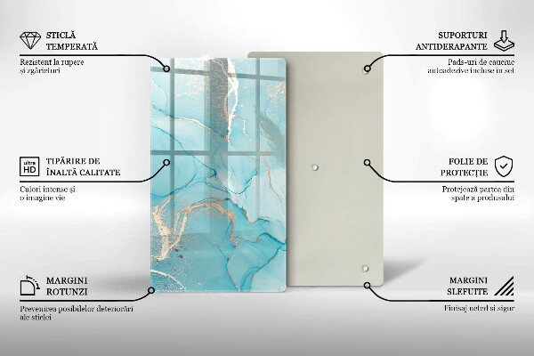 Worktop protector Abstraction stone