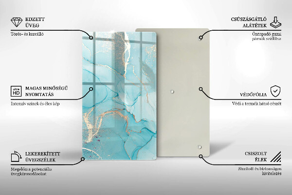 Worktop protector Abstraction stone