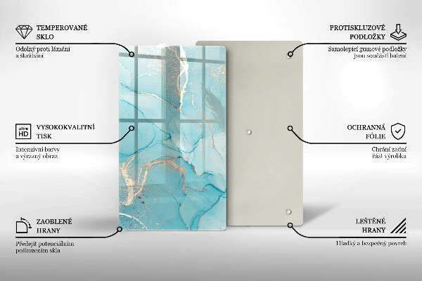 Worktop protector Abstraction stone