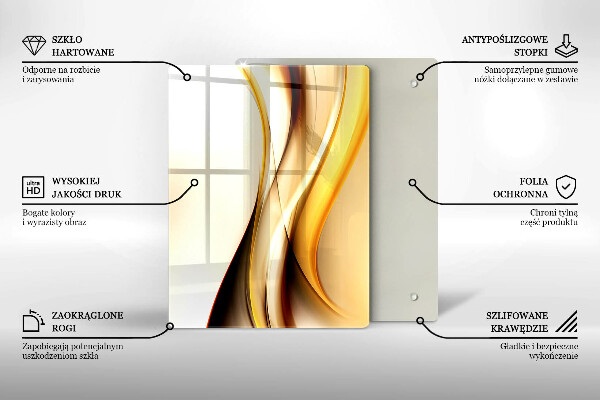 Worktop protector Abstraction stone