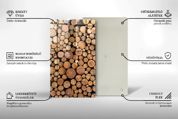 Worktop protector Tree trunks