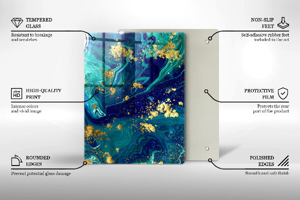 Worktop protector Jungle leaves