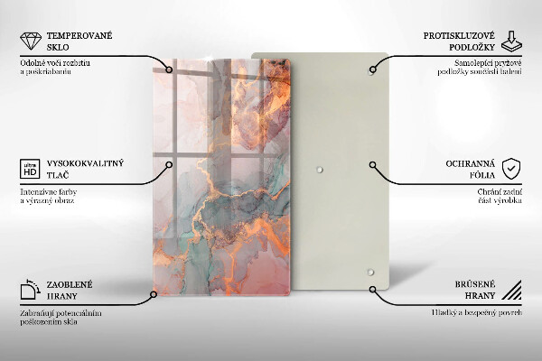 Worktop protector Marble with gold