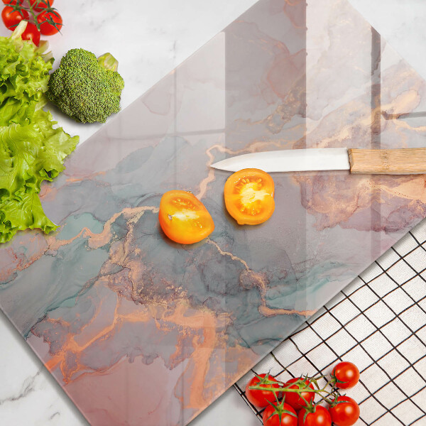 Worktop protector Marble with gold