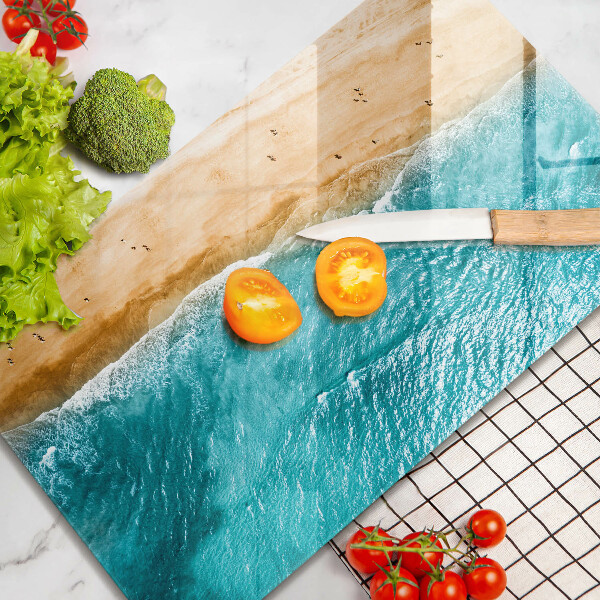 Worktop protector Bank of the beach and the sea