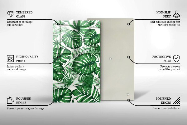 Worktop protector Monstera leaves
