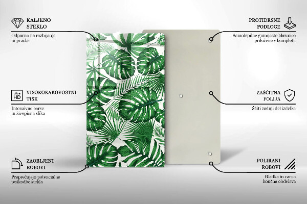 Worktop protector Monstera leaves