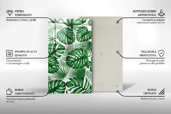 Worktop protector Monstera leaves