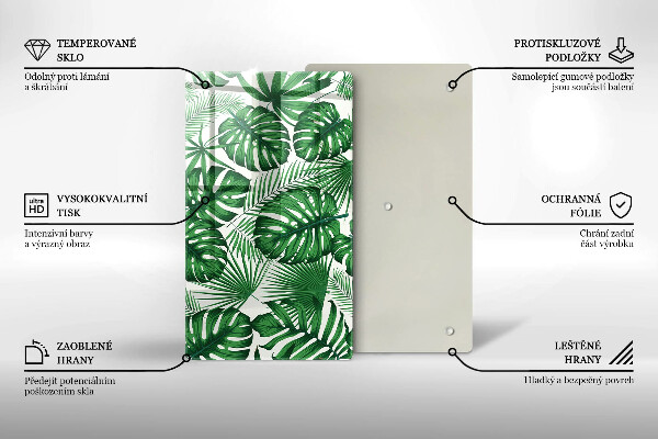 Worktop protector Monstera leaves