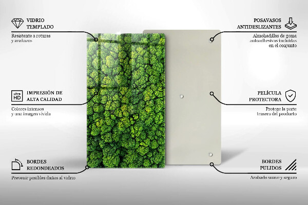 Worktop protector Nature - moss plant