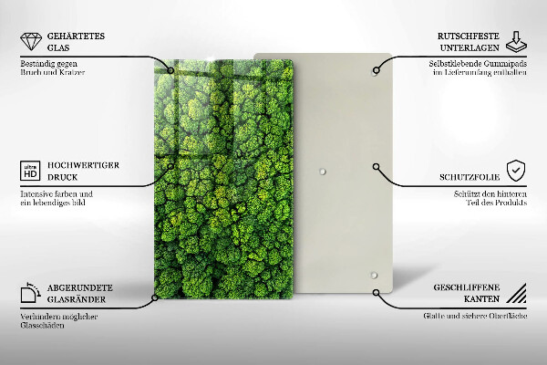 Worktop protector Nature - moss plant