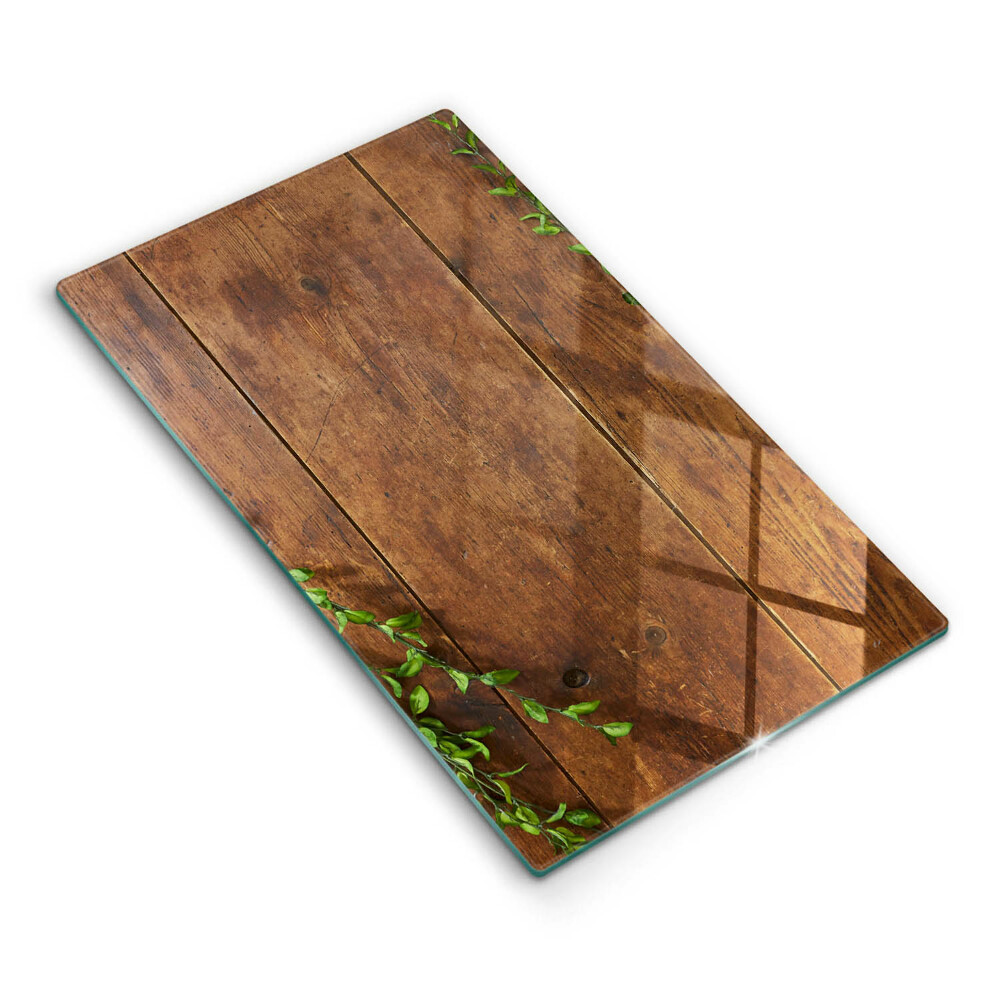 Worktop protector Wooden boards and leaves