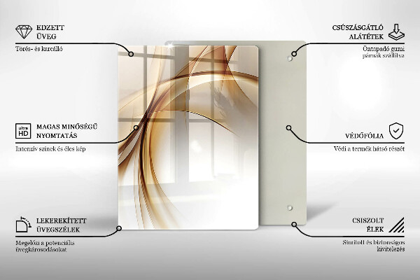 Worktop protector Spring pink flowers