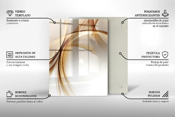 Worktop protector Spring pink flowers