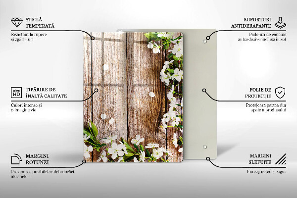 Worktop protector Sunflowers on the boards
