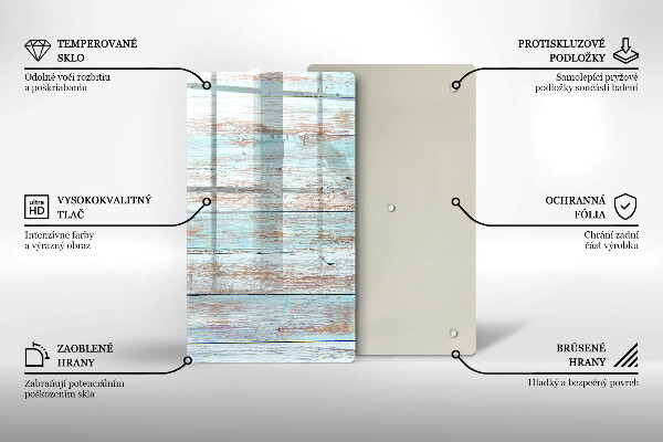 Worktop protector Old vintage boards