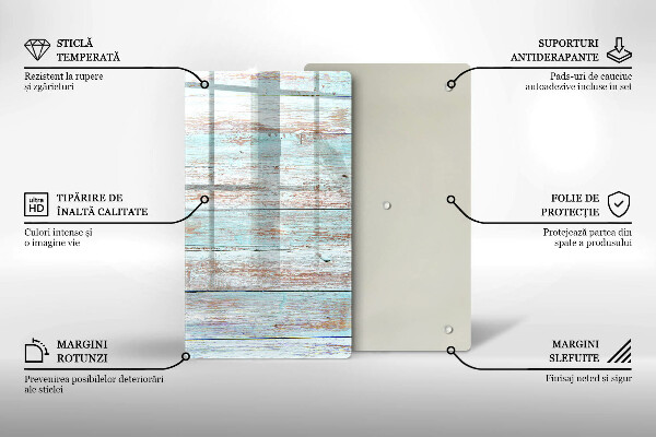 Worktop protector Old vintage boards