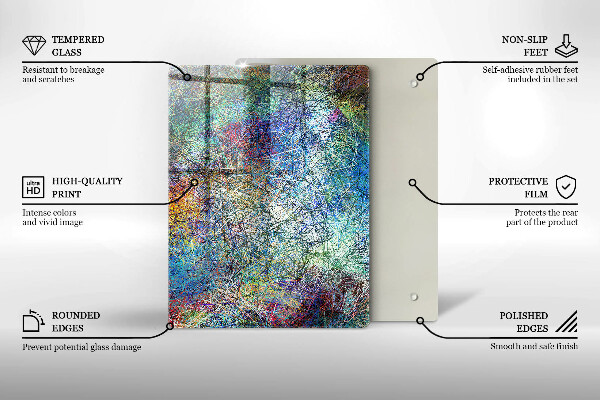 Worktop protector Old vintage boards