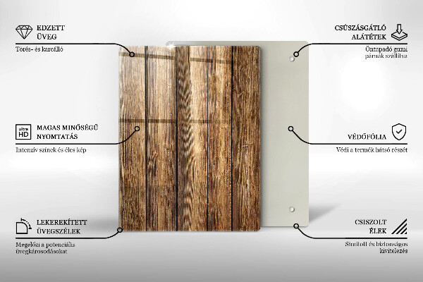 Worktop protector Flowers on the boards