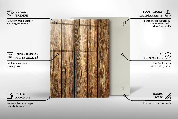 Worktop protector Flowers on the boards
