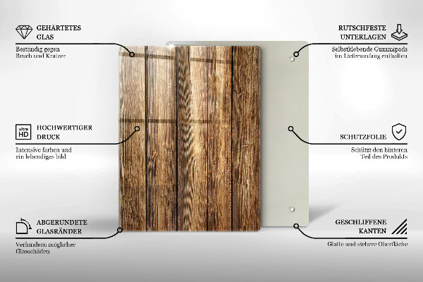 Worktop protector Flowers on the boards
