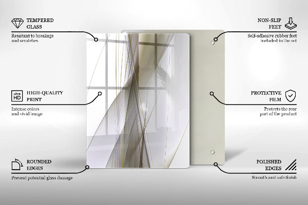 Worktop protector Background abstraction structure