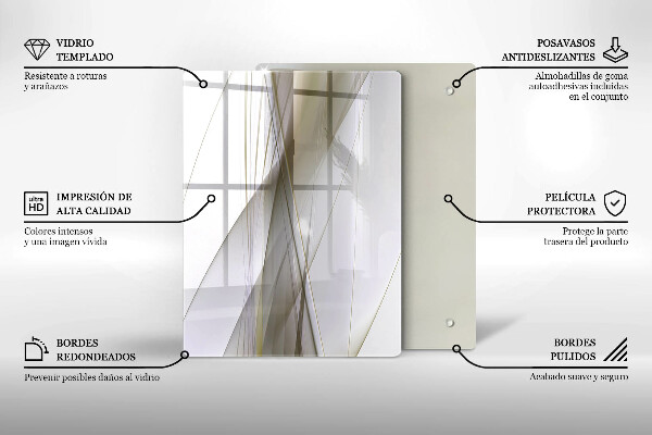 Worktop protector Background abstraction structure