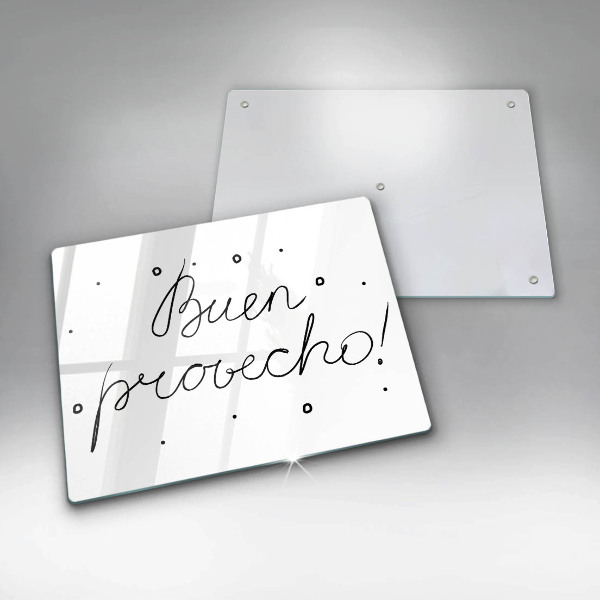 Chopping board The inscription Buen Provecho!