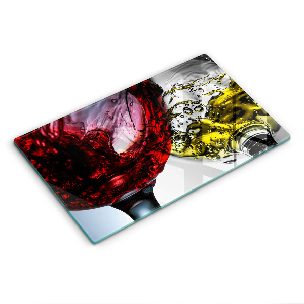 Chopping board glass Wine glasses