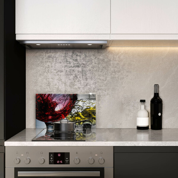 Chopping board glass Wine glasses