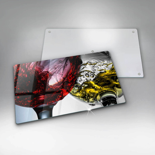 Chopping board glass Wine glasses