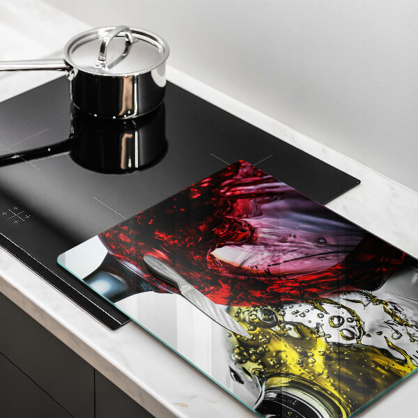 Chopping board glass Wine glasses