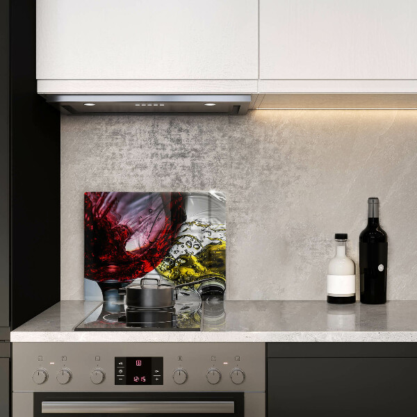 Chopping board glass Wine glasses