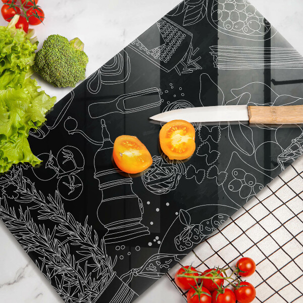 Chopping board glass Kitchen accessories