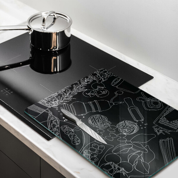 Chopping board glass Kitchen accessories
