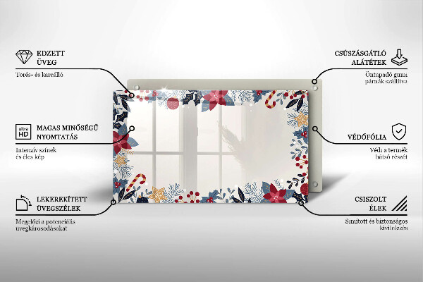 Chopping board Christmas decorations