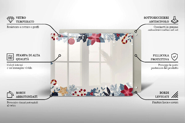 Chopping board Christmas decorations