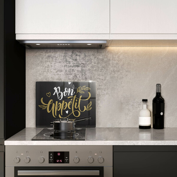 Chopping board The inscription Bon Appetit