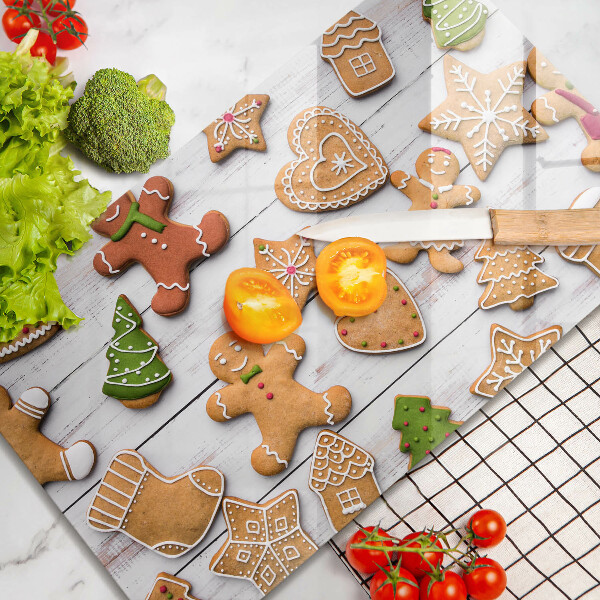 Chopping board Christmas gingerbread