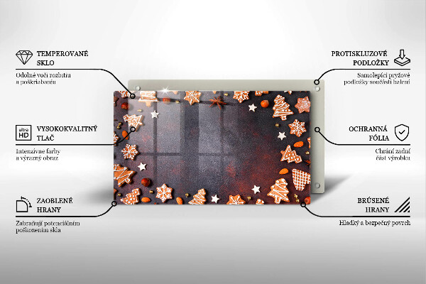 Chopping board Gingerbread Christmas