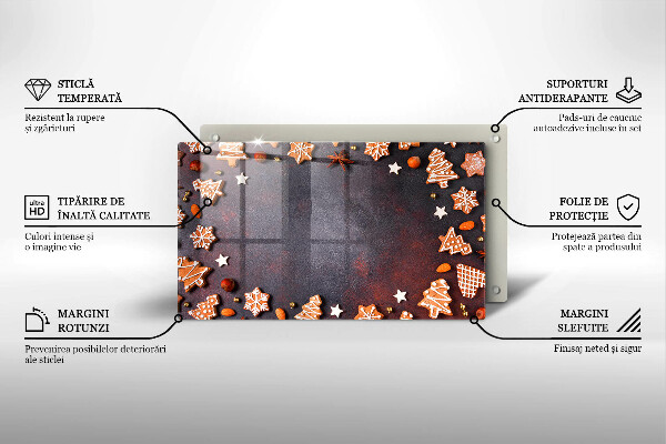 Chopping board Gingerbread Christmas