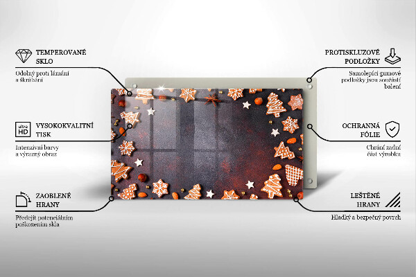 Chopping board Gingerbread Christmas