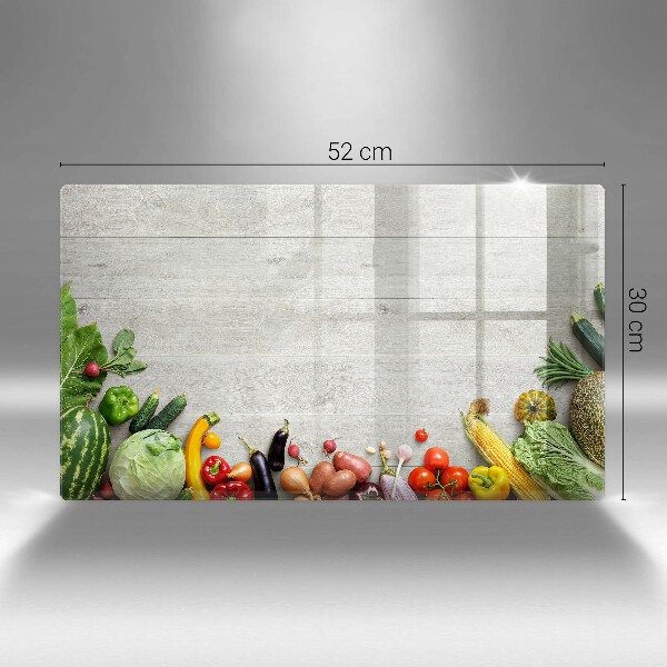 Chopping board Vegetables on the boards