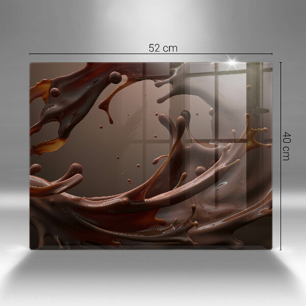 Chopping board Liquid chocolate