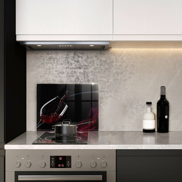 Chopping board glass Red wine glass