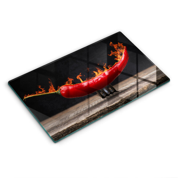 Chopping board Hot chili pepper