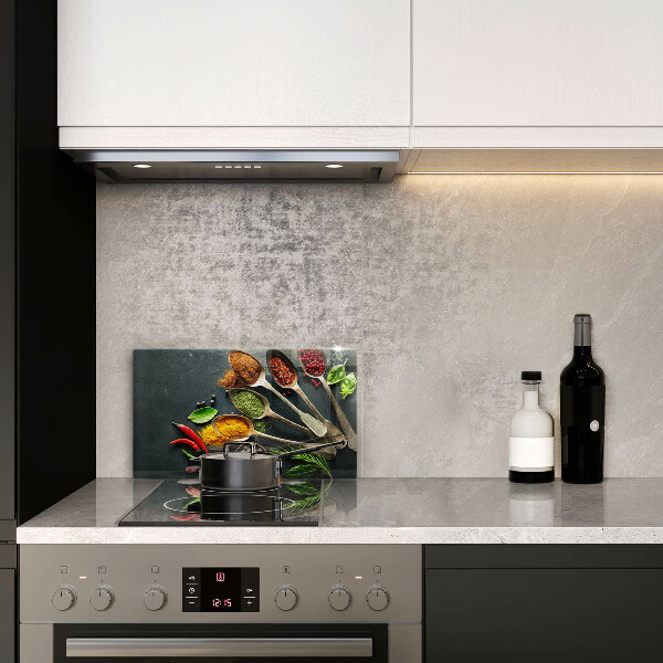 Chopping board glass Kitchen spices